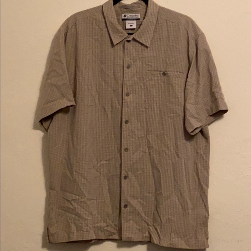 Men’s Columbia Shirt Used/Like New Sz Large